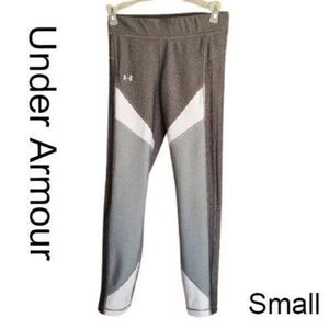 Under Armour Women's UA HeatGear Mid Rise Crop Leggings Jogger Small NWOT